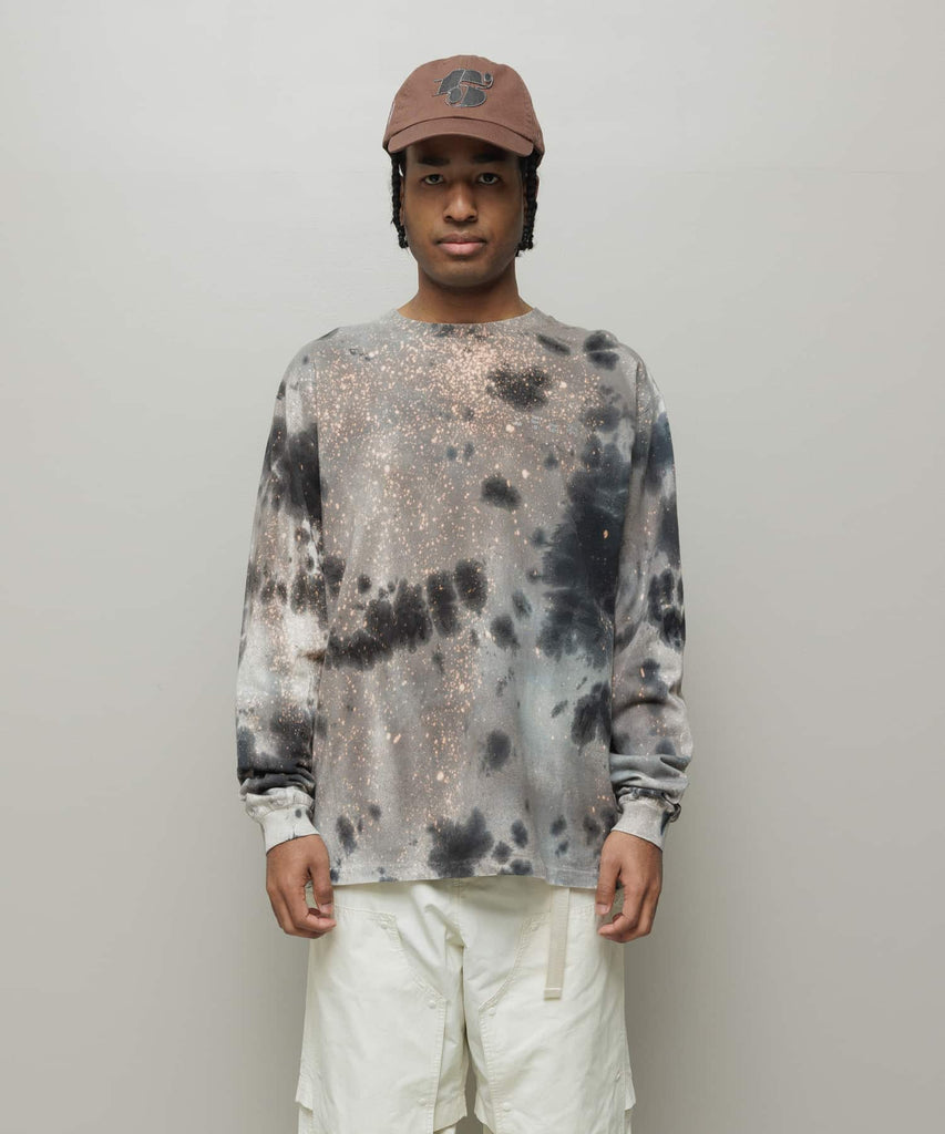 LOGO TIE DYE LS TEE by YUKIDYE