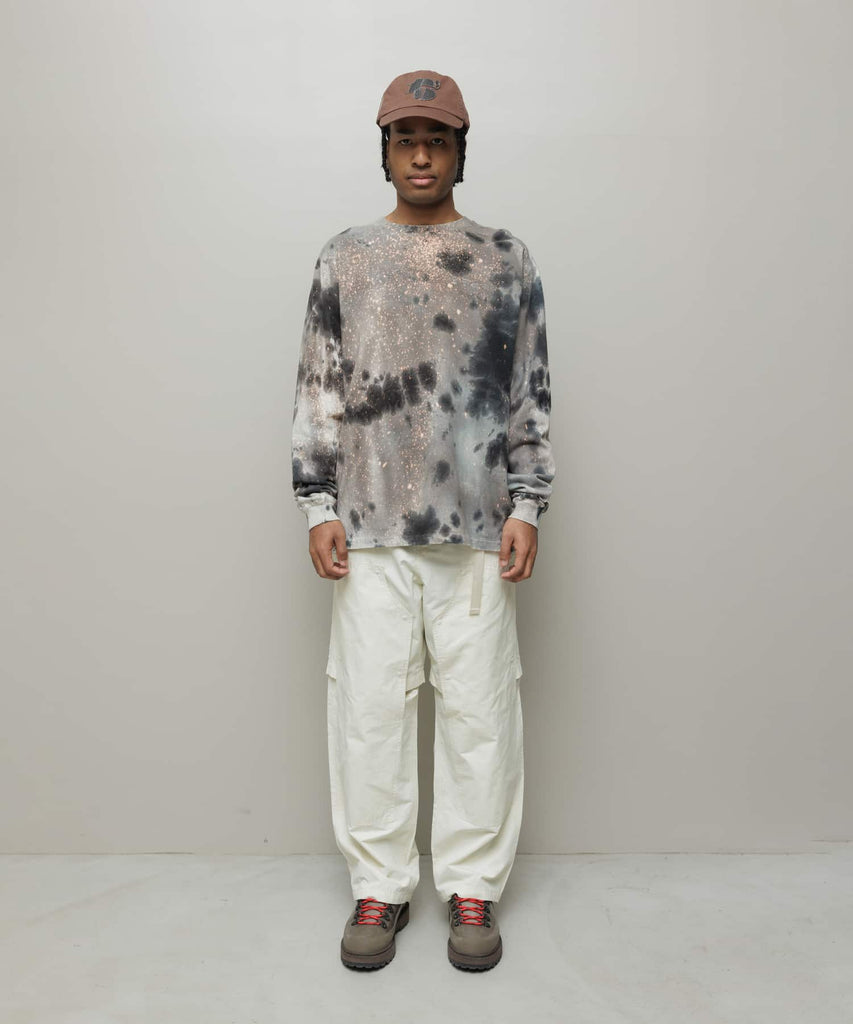 LOGO TIE DYE LS TEE by YUKIDYE
