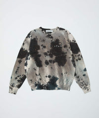 LOGO TIE DYE CREW SWEAT by YUKIDYE