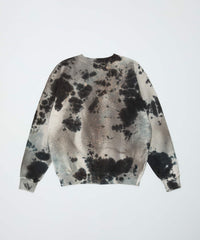 LOGO TIE DYE CREW SWEAT by YUKIDYE