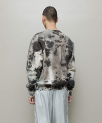 LOGO TIE DYE CREW SWEAT by YUKIDYE