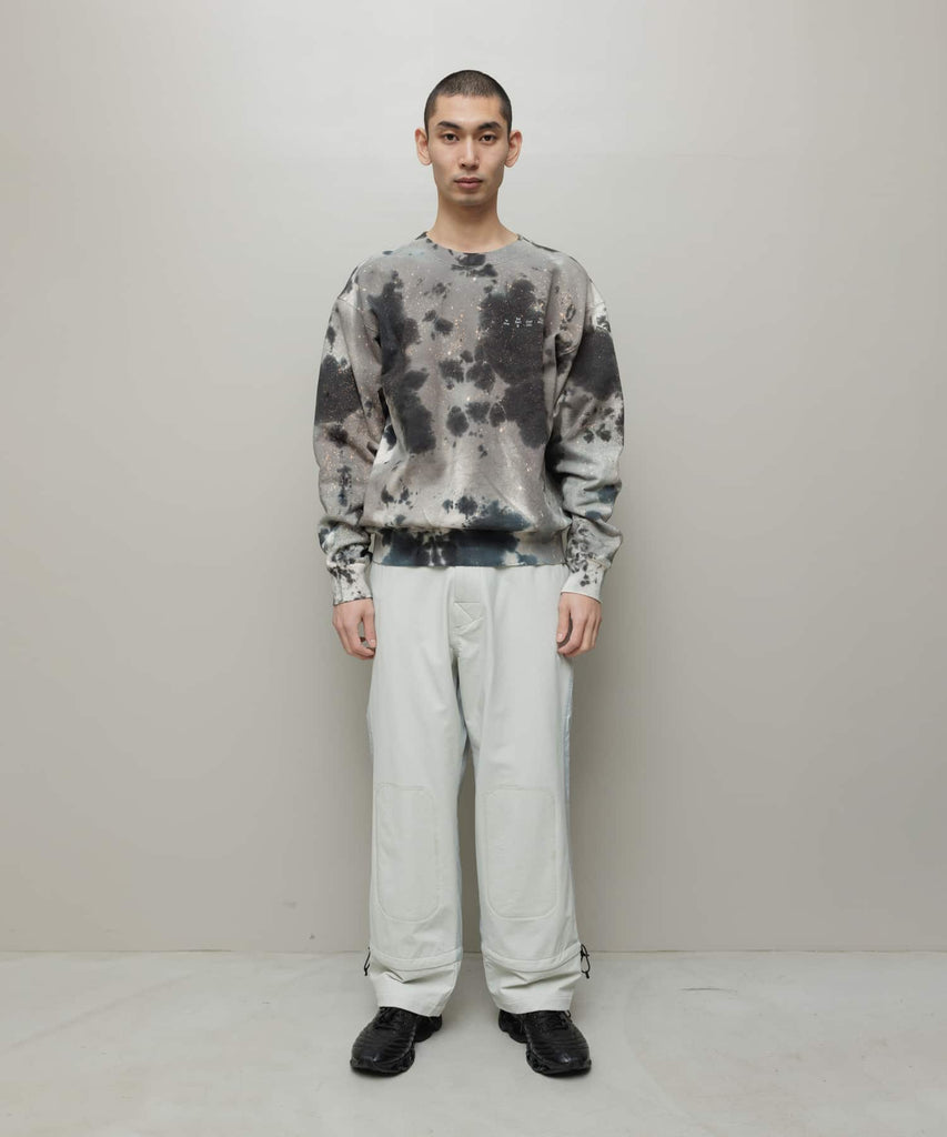 LOGO TIE DYE CREW SWEAT by YUKIDYE
