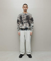 LOGO TIE DYE CREW SWEAT by YUKIDYE