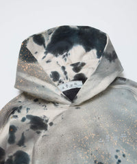 LOGO TIE DYE HOODIE SWEAT by YUKIDYE