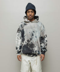 LOGO TIE DYE HOODIE SWEAT by YUKIDYE