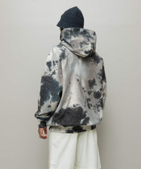 LOGO TIE DYE HOODIE SWEAT by YUKIDYE