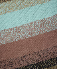 GRADATION STRIPE CREWNECK SWEATER