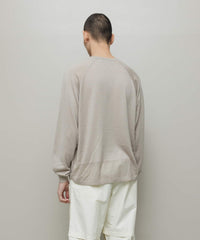 VENTILATION MESH CREW SWEATER