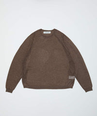 VENTILATION MESH CREW SWEATER