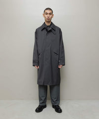 WATER RESISTANT WOOL BALMACAAN COAT
