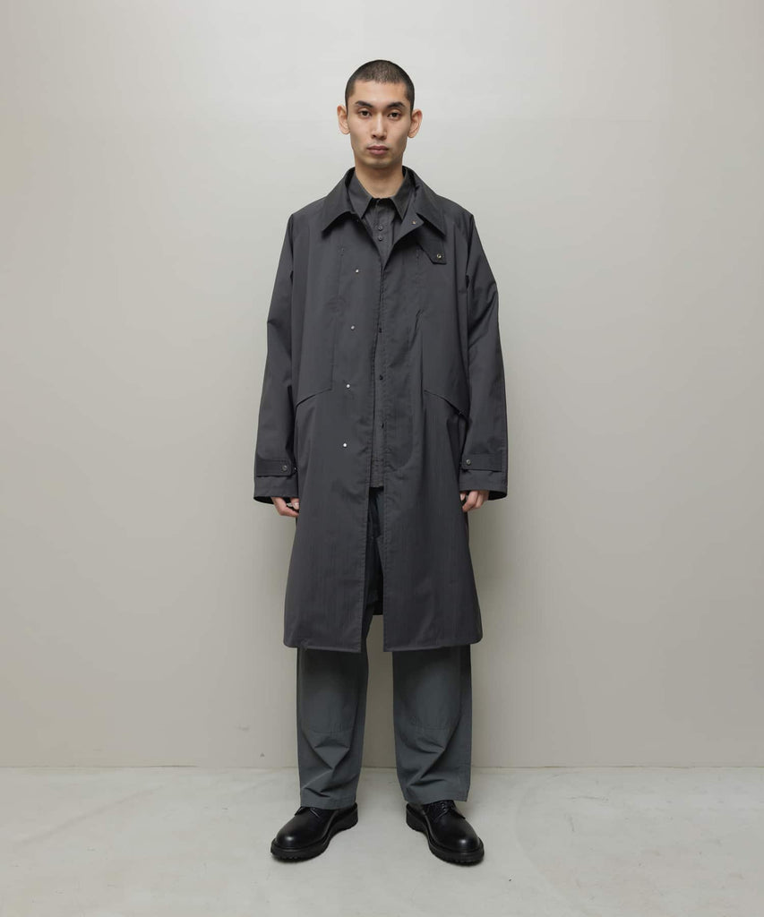 WATER RESISTANT WOOL BALMACAAN COAT