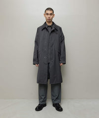 WATER RESISTANT WOOL BALMACAAN COAT