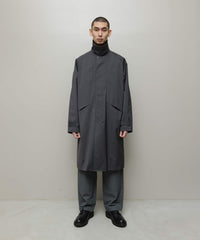 WATER RESISTANT WOOL BALMACAAN COAT