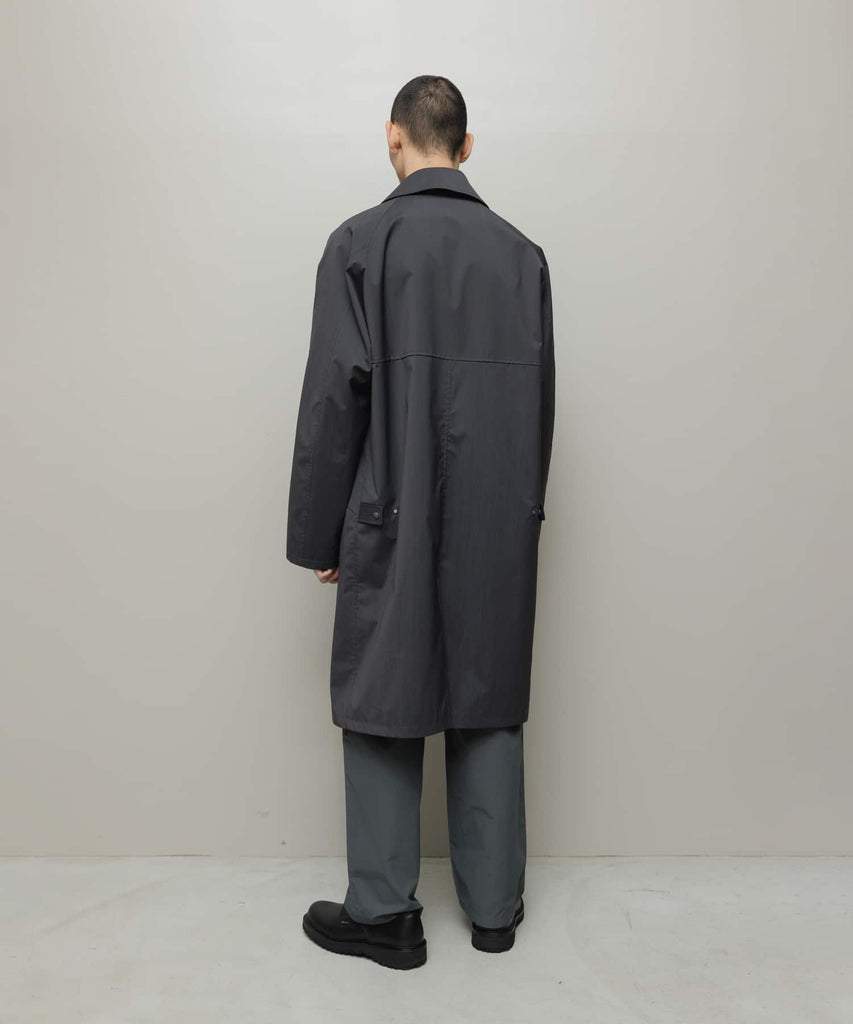 WATER RESISTANT WOOL BALMACAAN COAT