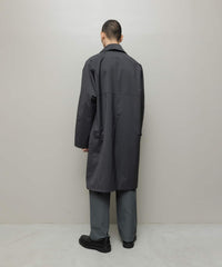 WATER RESISTANT WOOL BALMACAAN COAT