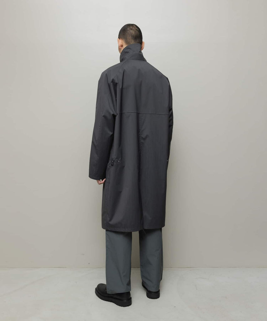 WATER RESISTANT WOOL BALMACAAN COAT