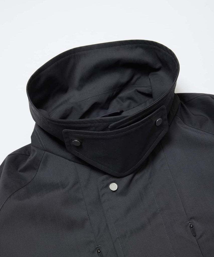 WATER RESISTANT WOOL BALMACAAN COAT
