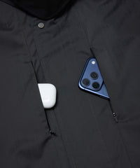 WATER RESISTANT WOOL BALMACAAN COAT