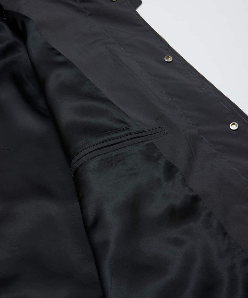 WATER RESISTANT WOOL BALMACAAN COAT