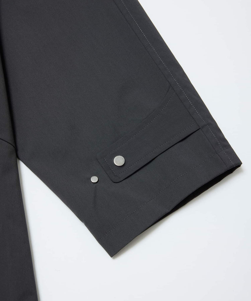 WATER RESISTANT WOOL BALMACAAN COAT