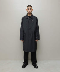 WATER RESISTANT WOOL BALMACAAN COAT