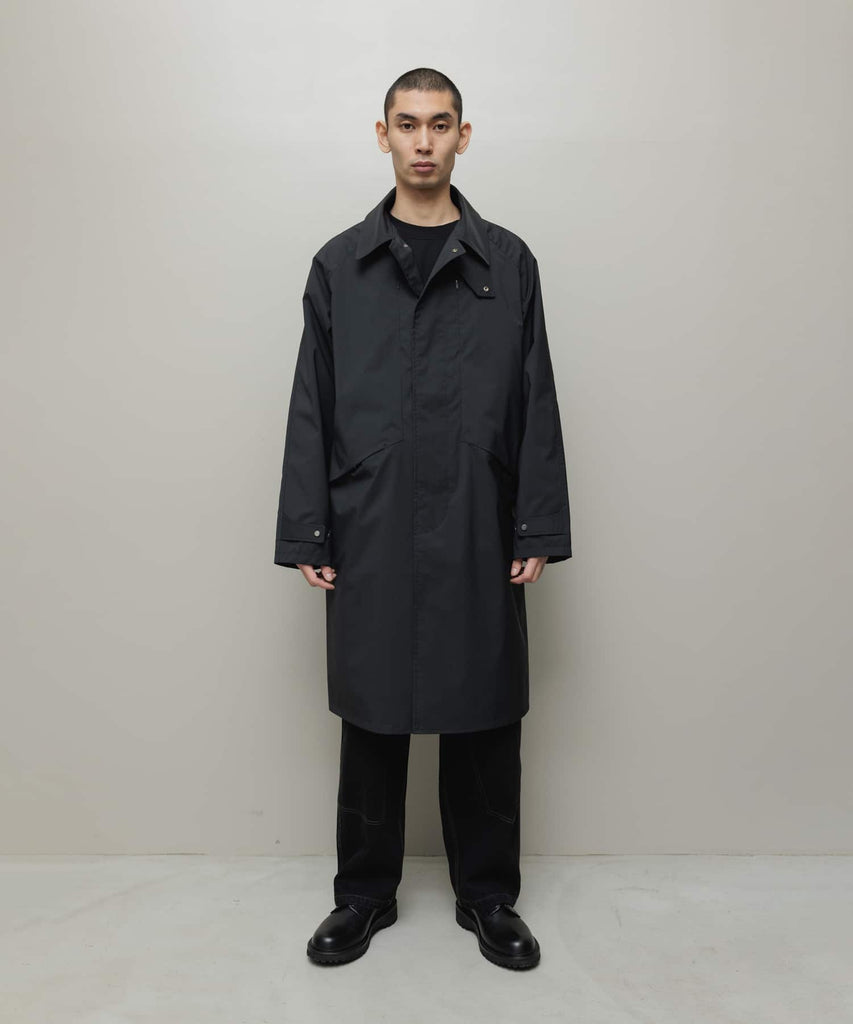 WATER RESISTANT WOOL BALMACAAN COAT