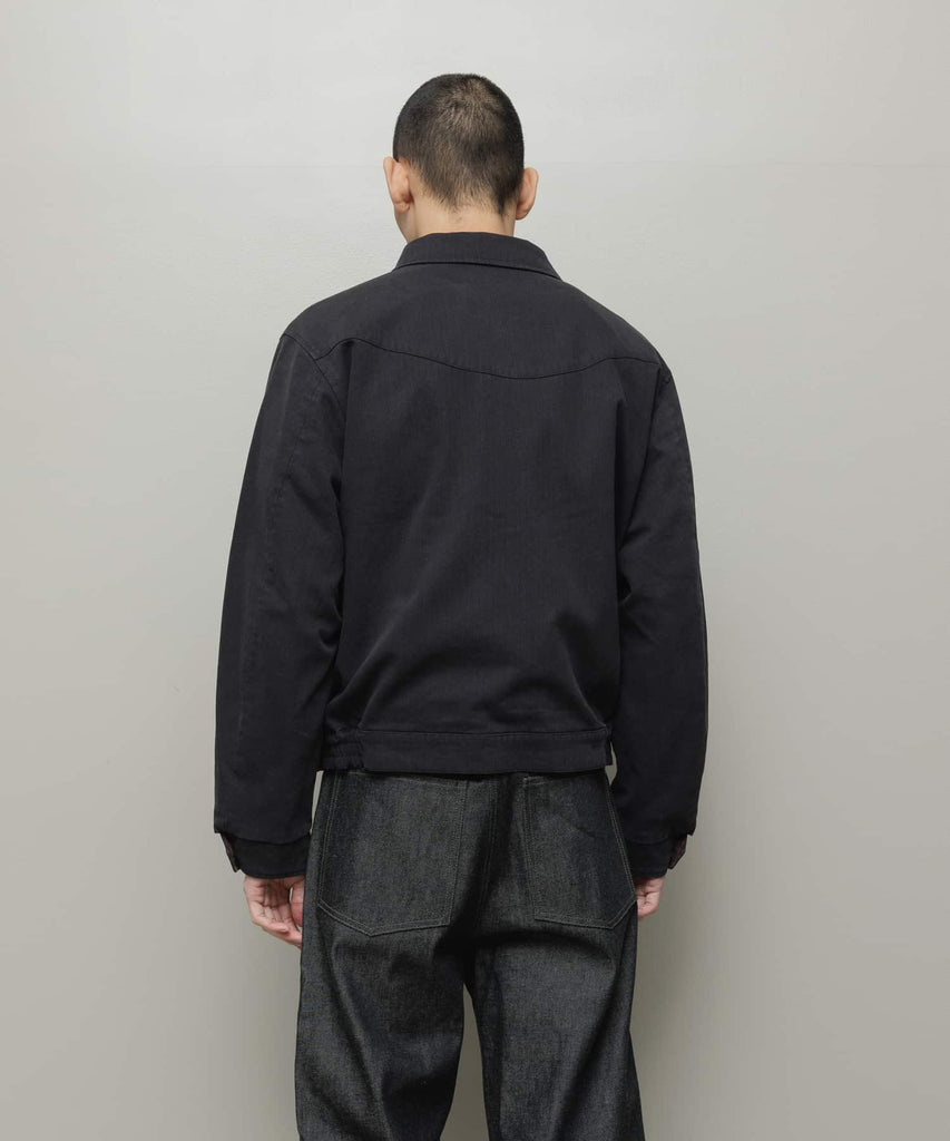 CORDUROY & CHECKED REVERSIBLE BLOUSON