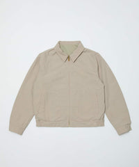 CORDUROY & CHECKED REVERSIBLE BLOUSON