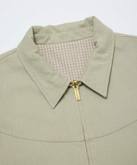CORDUROY & CHECKED REVERSIBLE BLOUSON