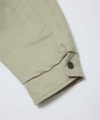CORDUROY & CHECKED REVERSIBLE BLOUSON