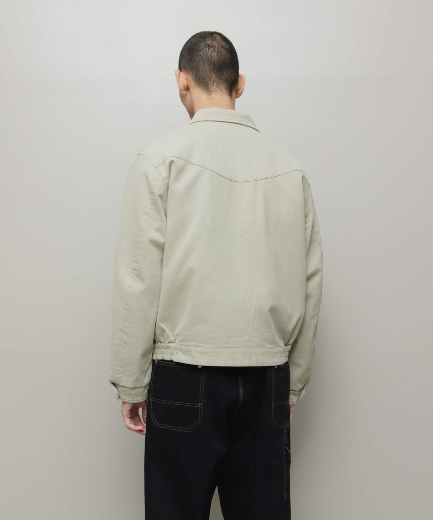 CORDUROY & CHECKED REVERSIBLE BLOUSON