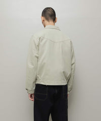 CORDUROY & CHECKED REVERSIBLE BLOUSON