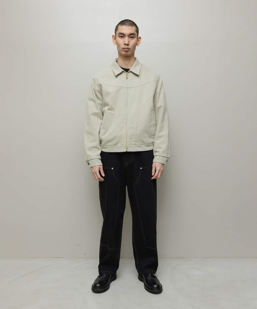 CORDUROY & CHECKED REVERSIBLE BLOUSON