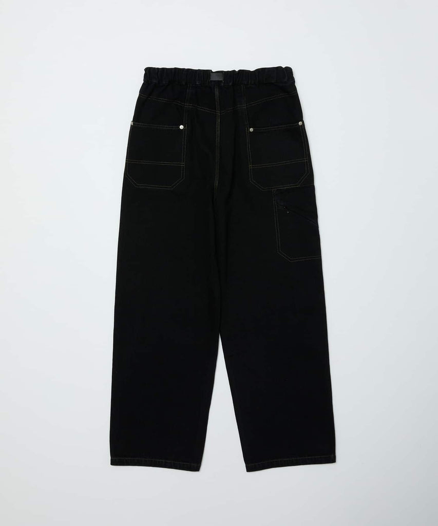 DENIM FAUX STITCH CARPENTER PANT