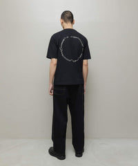DENIM FAUX STITCH CARPENTER PANT