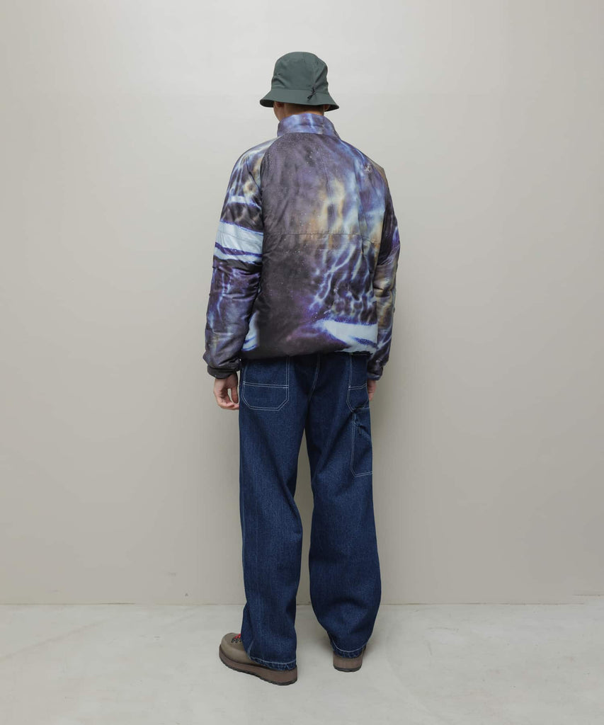 DENIM FAUX STITCH CARPENTER PANT