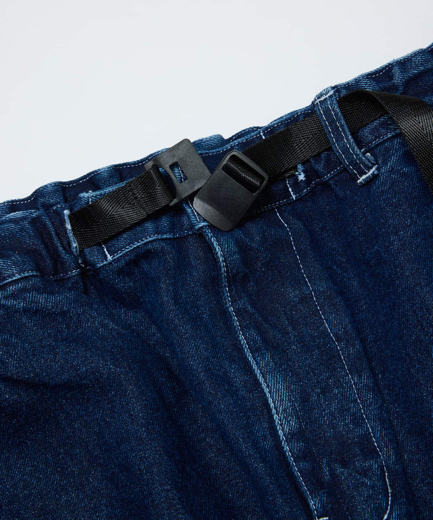 DENIM FAUX STITCH CARPENTER PANT