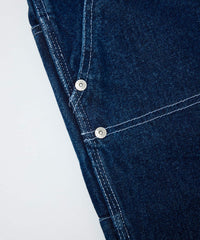DENIM FAUX STITCH CARPENTER PANT
