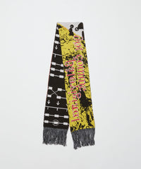 JACQUARD KNIT SOCCER SCARF