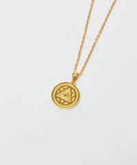 CULT MEDAL PENDANT (GOLD)