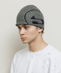 BIG LOGO SOFT BEANIE HAT