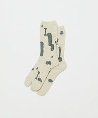 JACQUARD TABI SOCKS