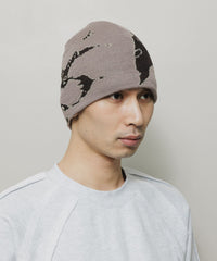 JACQUARD SOFT BEANIE HAT