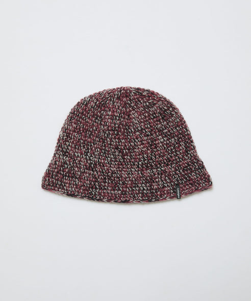 MIXED HAND KNIT BUCKET HAT