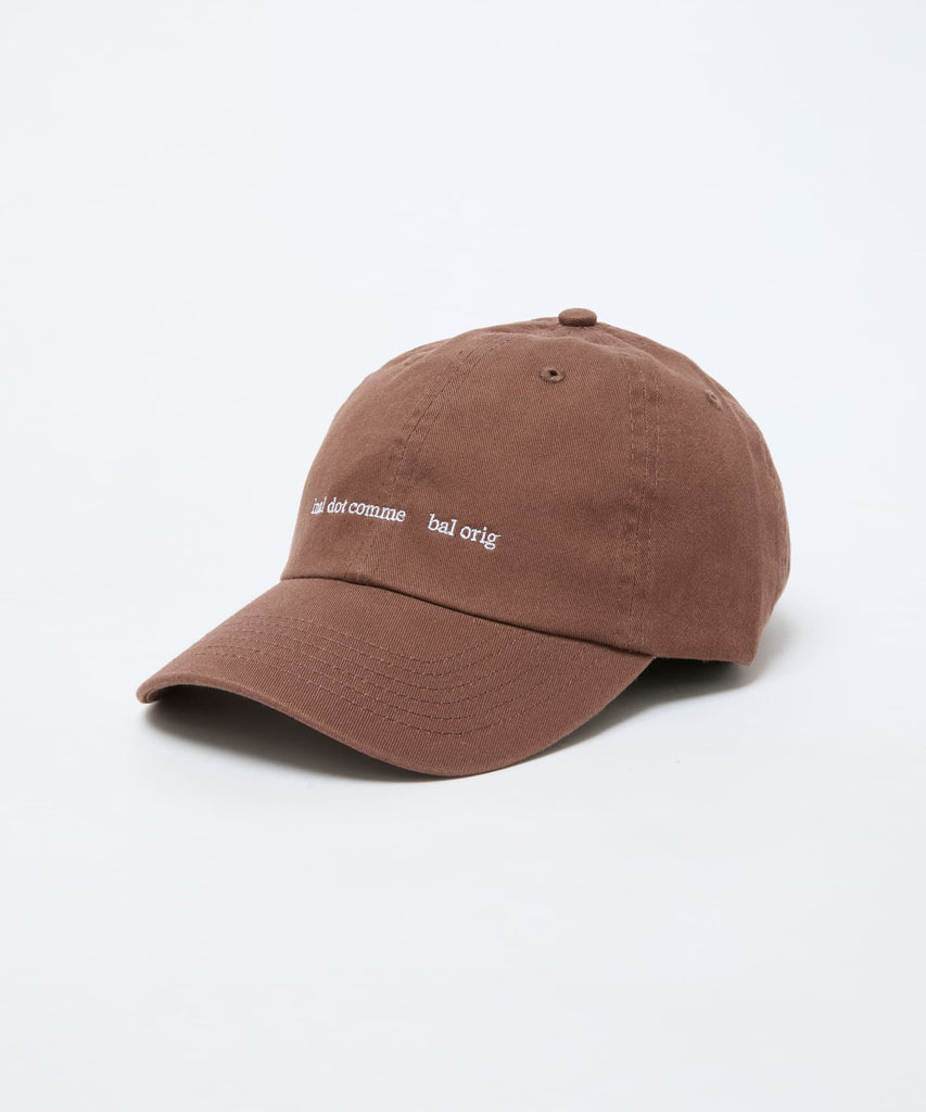 COTTON 6-PANEL HAT