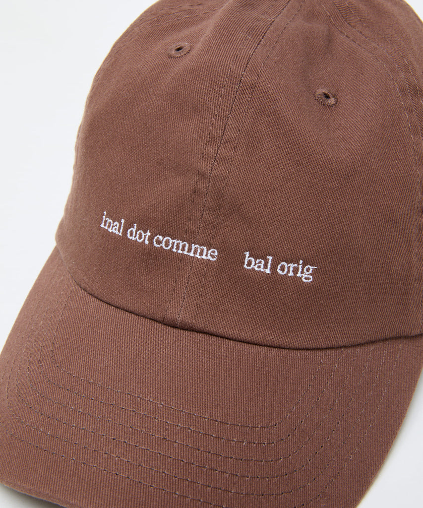 COTTON 6-PANEL HAT