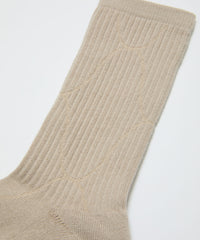 JACQUARD SOLID SOCKS