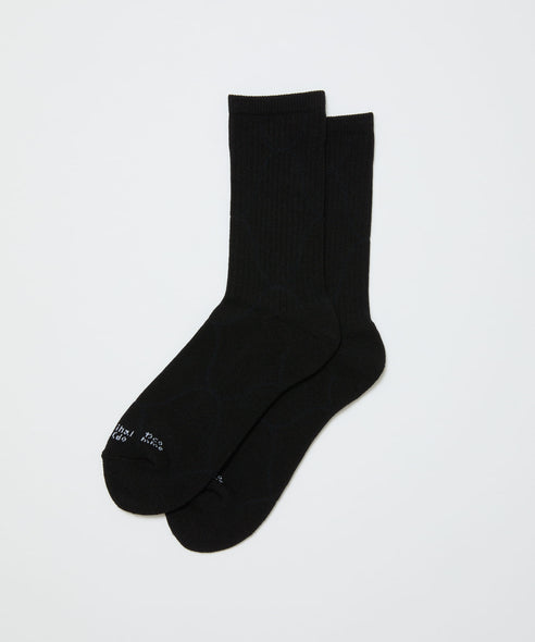 JACQUARD SOLID SOCKS