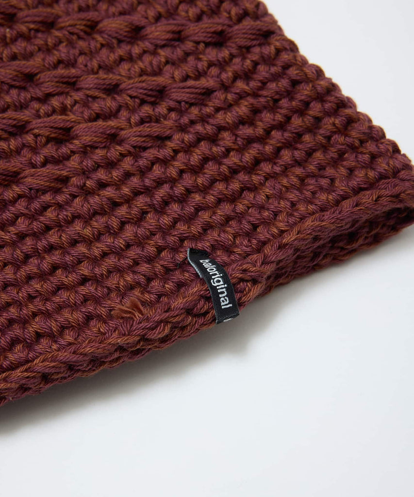 MIXED HAND KNIT BUCKET HAT