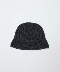 MIXED HAND KNIT BUCKET HAT